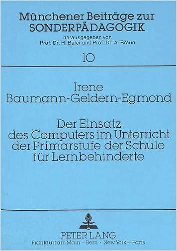 Der Einsatz Des Computers Im Unterricht Der Primarstufe Der Schule