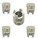 5 Pcs Woodpecker Tw-1l Dental Ultrasonic Scaler Tips Torque Wrench for UDS Scaler