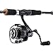 KastKing Carbon Fiber Mela Spinning Fishing Reel with Graphite Spool - Black