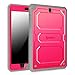 Fintie Shockproof Case for Samsung Galaxy Tab A 8.0 (Previous Model 2015), Rugged Unibody Dual Layer Hybrid Full Protective Cover for Tab A 8.0 SM-T350/P350 2015(NOT Fit 2017/2018 Version), Magenta