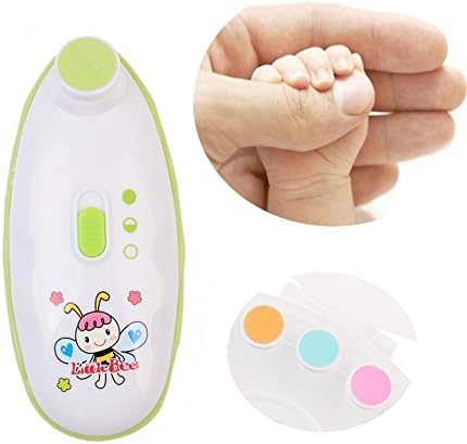 Yeah67886 Baby Kid Electric Nail Clippers Baby Nail Trimmer for Safe And Effective