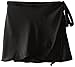 Capezio Big Girls' Classics Chiffon Wrap Skirt, Black, One Size