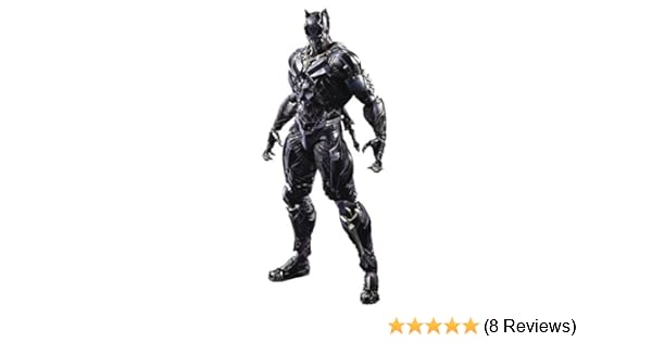 Square Enix Marvel Universe Variant Play Arts Kai Black Panther Action Figure