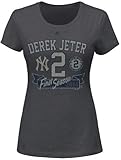 Derek Jeter Women's Majestic New York Yankees 