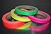 4 Pack Half Inch UV Blacklight Reactive Fluorescent Gaffer Tape 4 Rolls x 20 Yards Each