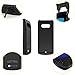 COOFUN Samsung Galaxy S7 Edge Charger Case 5200mAh Ultra Slim Rechargeable Portable External Backup Battery Pack-Charger Cover-Protective Case Power Bank Case (Black)