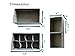 Dresser Drawer Organizer | Organize Socks Bra Underwear Scarves Ties Baby Clothes | Foldable Fabric Bins | Chevron Pattern 4 Set | La Luna