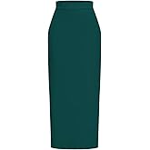 Verdusa Women's High Waist Long Pencil Skirt Work Slim Bodycon Skirts Party Club Night Out