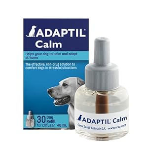 ADAPTIL Calm 30 day Refill, helps dog cope with behavioural issues and life challenges – 48 ml (Pack of 1)