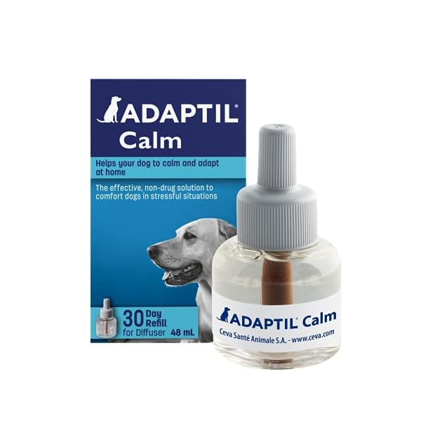 ADAPTIL Calm 30 day Refill, helps dog cope with behavioural issues and life challenges - 48 ml (Pack of 1)