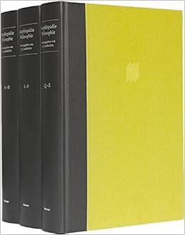 Enzyklopadie Philosophie Drei Bande Im Schuber Und Eine Cd Rom Amazon De Sandkuhler Hans Jorg Bucher
