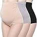 KUCI Bamboo Fiber Maternity Underwear, Women Ultra High Waist Superelastic Pregnant Panties Briefs