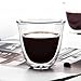 VARANO Double Walled Espresso Glasses Demitasse Cup/Mug Shot Glasses – Cool to the Touch, Set of 2