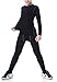 LANBAOSI Boys & Girls Long Sleeve Compression Shirts and Pant 2 PCS Set