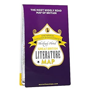 S T & G’s Great British Literature Map