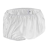 Salk Sani-Pant Cover-Up Diaper Cover, Snap-On, Small, Each