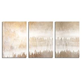 Abstract Vintage Style Painting Artwork for Home Framed...