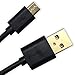 2x 6Ft Long IPAX Gold Plated Micro USB Data&Sync&Charging Cable Cord for Samsung Galaxy S/S2/S3/S4/S6/S7/Edge + Plus Active Zoom Mini GT I9190 I9295 I9500 I9505 I9506 CDMA LTE A Duos Tab 2 3 4 A E Pro