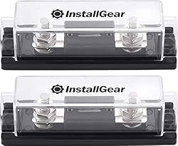 InstallGear 0/2/4 Gauge ANL Fuse Holder + 150 Amp