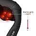 Cordless Massager for Neck and Back with Heat - Deep Tissue 3D Kneading Pillow, Electric Shiatsu Back Neck and Shoulder Massage, Shoulders, Foot, Legs, Body - Relieve Muscle Pain - Office, Home & Car