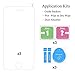 iPhone SE Screen Protector, Dimik 3 pack iPhone SE Tempered Glass Screen Protector for iPhone SE, 5, 5S, 5C (3 pack)