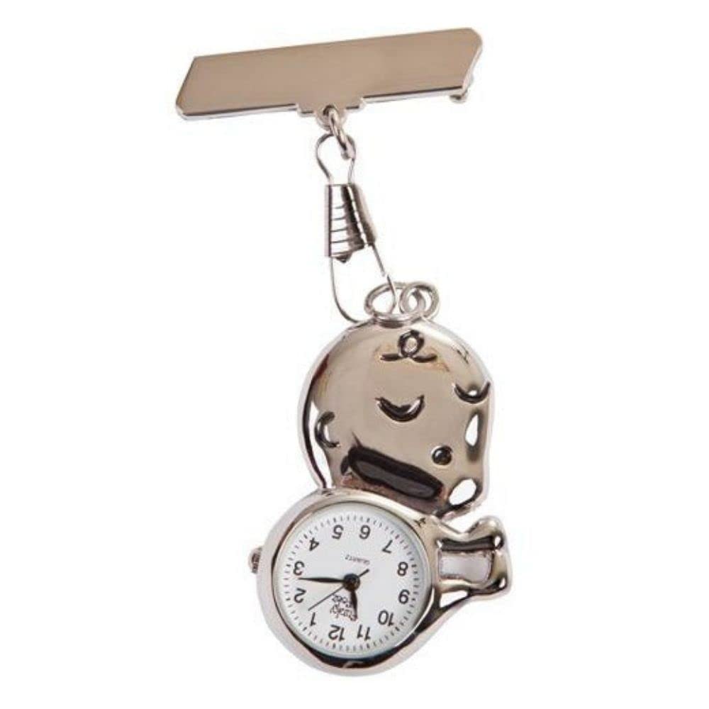 FunkyFobz Baby Fob Watch for Nurse, Midwife Healthcare Professional Presented in White Gift Pouch
