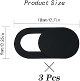 CCCLKHY 3PCS Ultra Thin Webcam Cover Slide for Laptop Computer Phone MacBook view 2