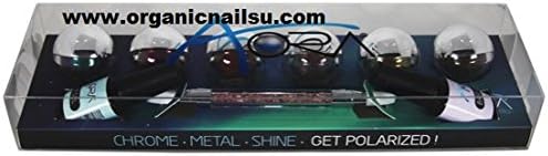 Aora kit Chome Metal Shine 6 colors plus base, top, aplicator