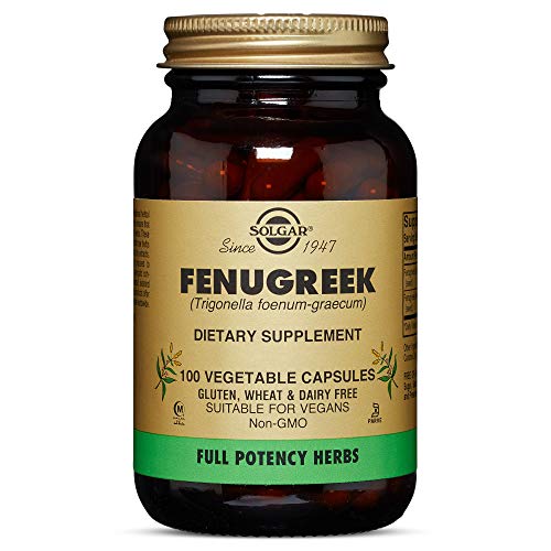 Solgar - Full Potency Fenugreek, 100 Vegetable Capsules Solgar - Full Potency Fenugreek, 100 Vegetable Capsules