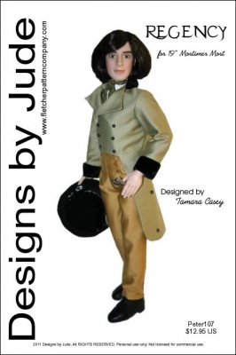Regency Suit Pattern for 19" Mortimer & Peter Pevensie