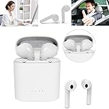 Bluetooth Headphones,Wireless Headphones Bluetooth Mini In-Ear Headsets Sports Earphone with 2 True Wireless Earbuds for Apple iphone X/8 /7/ 6/ 6s plus Android, Samsung ...
