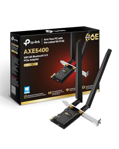 TP-LINK AXE5400 Tri-Band Wi-Fi 6E Adapt