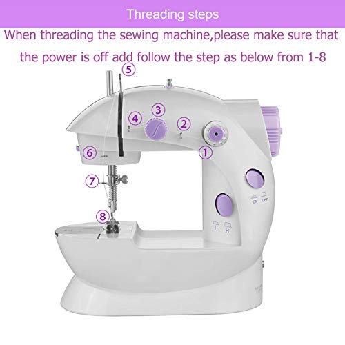 Boxtree Sewing Machines,Portable Mini Sew Machine with Needle Protectorï¼ŒAdjustable Double Speed with Foot Pedal