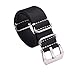 Carty Replacement Watch Band Strap Vintage Handmade Crazy Horse Leather Zulu NATO 20mm/22mm/24mm(zmt1-22bksl)