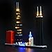 BRIKSMAX Led Lighting Kit for Architecture Chicago Skyline Set-Compatible with Lego 21033 Building Blocks Model- Not Include The Lego Set