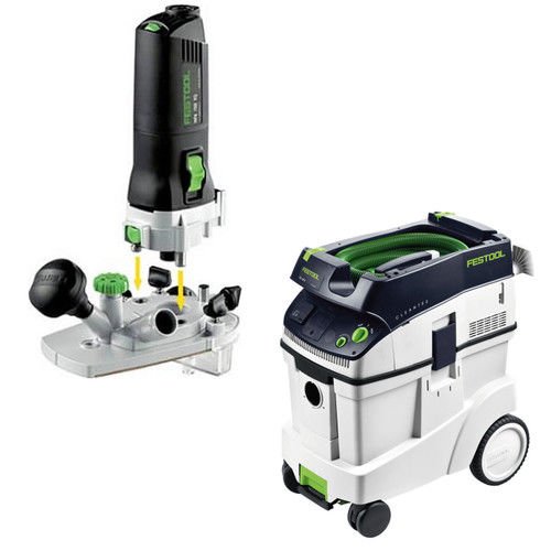 Click Here to See More Images Festool MFK 700 Set with T-LOC + CT 48 Dust Extractor Package
