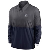 Dallas Cowboys Men's Nike Lightweight Long Sleeve Coach Jacket