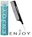Enjoy STRAIGHTENER, Style - Straighten and Control Frizz, Coarse or Curly Hair (with Sleek Steel Pin Tail Comb) Straightening Gel (10 oz/300 ml (1-PACK))