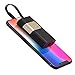 iWALK 10000mah Power Bank with Built in Cables, Ultra Compact PD 18W & QC 3.0 USB Type C Battery Portable Charger Pack Compatible with iPhone Xs/XS Max/X 8 7 6 Samsung Galaxy and More, Black