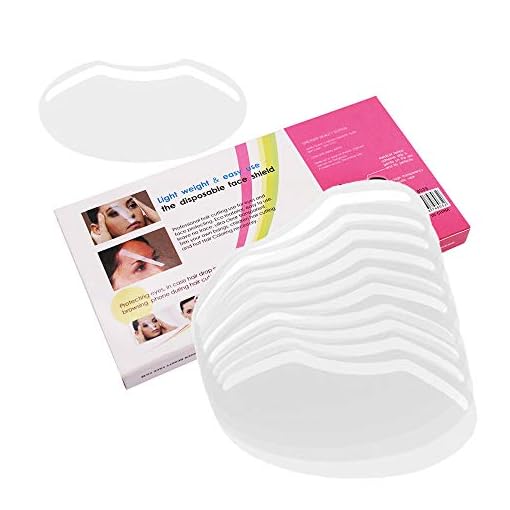 LWBTOSEE 50 PCS Disposable Face Shield Shower Eye Protector, for