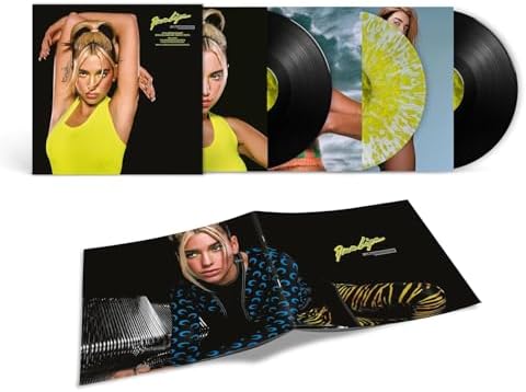 Amazon.com: Dua Lipa Exclusive Limited Black/Blue/Purple Splatter
