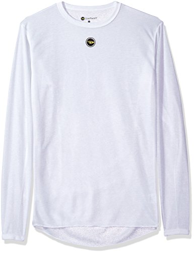 Defeet und shurt long sleeve shirt, white, large