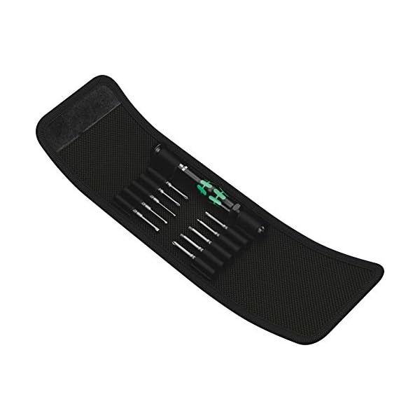 Wera 05135938001 Kraftform Kompakt Micro-Set/11 SB Elektroniker-Schraubendrehersatz, 11-teilig, EinheitsgrÃ¶Ãe