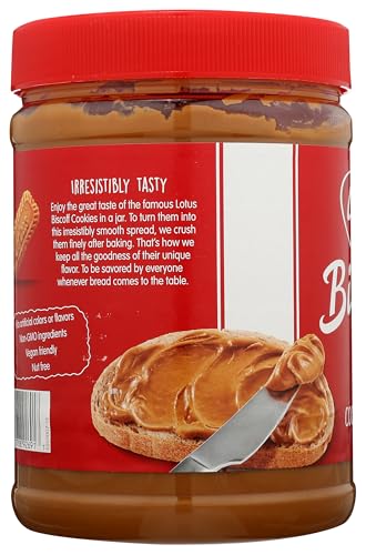 LOTUS BISCOFF COOKIE BUTTER 56 OZ (3.5 LB) JAR