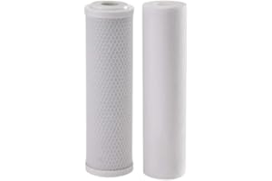 CFS – Pristine Water Filter Kit Includes Sediment & Carbon Cartridge Compatible with Clearsource Premium RV Water Filter System Models – Removes Bad Taste & Odor – 5 Micron (1 Pack Filter Kit)