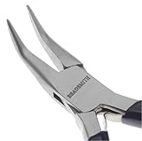 Beadsmith Jeweller'S Micro Pliers Bentnose Bent Nose