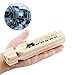 Onwon Solid Wood Train Whistle 4 Tones Wooden Whistle Thomas The Train Themed Party Favors Wood Whistle Conductor Prop Contest or Carnival Prize, Gift Idea for Boys and Girls
