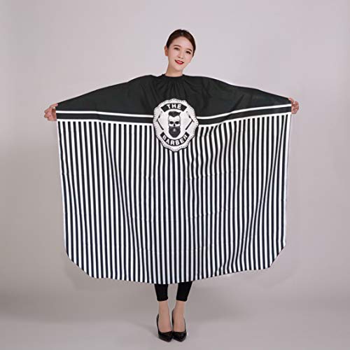 Mxcudu Hair Cutting Cape Hair Coloring Cloak Dye Beard Apron Waterproof Hairdressing Smock Cloth Cover Barbers Cape
