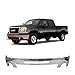 MBI AUTO - Chrome, Steel Front Bumper Face Bar Shell W/Center Air Hole for 2007-2013 GMC Sierra 1500 2500 3500 Pickup 07-13, GM1002834