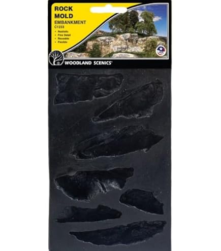 WOODLAND SCENICS C1243 MOLD BASE ROCK HO N O GAUGE Scenery Scene - Foto 2